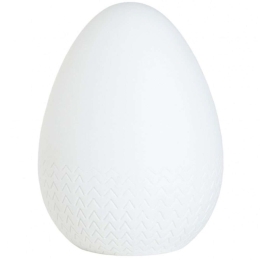 Διακοσμητικό Αυγό Eggs RD0016616 Φ10,5x15,5cm White Raeder