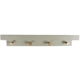 Κρεμάστρα 4 Θέσεων REF105 48,5x12x11cm Grey Espiel Mdf