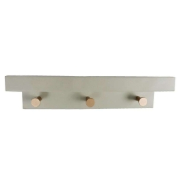 Κρεμάστρα 3 Θέσεων REF108 35,5x12x11cm Grey Espiel Mdf