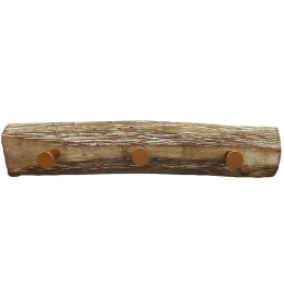 Κρεμάστρα 3 Θέσεων REF113 38x7x7cm Brown Espiel Ξύλο