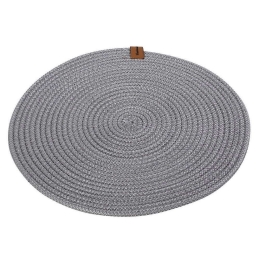 Σουπλά Στρογγυλό ROB112K6 Φ32cm Grey Espiel Σχοινί