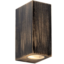 Φωτιστικό Τοίχου - Απλίκα SL8111GU10R 9,2x5,8x15cm 2xGu10 3W Rust Aca