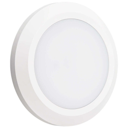 Φωτιστικό Τοίχου - Απλίκα SLIM01NW Φ15x2,8cm Led 310lm 4W 3000K White Aca