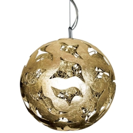 Φωτιστικό Οροφής SPHEREMD511146A Φ30x120cm 6xG4 20W Gold Aca