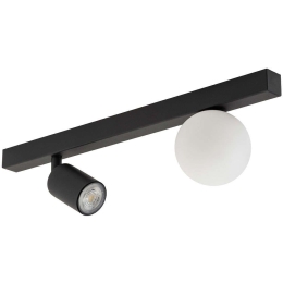 Φωτιστικό Οροφής - Σποτ Vox 10000 49x14x15cm 1xGu10/1xG9 10/6W Black TK Lighting