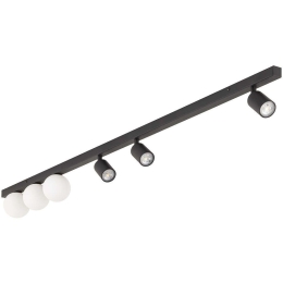 Φωτιστικό Οροφής - Σποτ Vox 10003 159x18x15cm 3xGu10/3xG9 10/6W Black TK Lighting