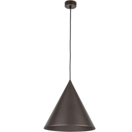Φωτιστικό Οροφής Cono 10038 Φ32x165cm 1xE27 15W Brown TK Lighting