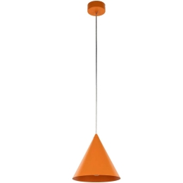 Φωτιστικό Οροφής Cono 10075 Φ19x155cm 1xE27 15W Orange TK Lighting