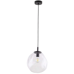 Φωτιστικό Οροφής Sol Mini 10082 25x25x175cm 1xE27 15W Clear-Black TK Lighting