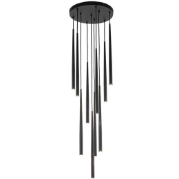 Φωτιστικό Οροφής Piano 10114 35x140cm 10xG9 8W Black TK Lighting