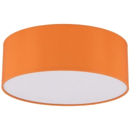 Φωτιστικό Οροφής - Πλαφονιέρα Nicola 10153 Φ38x14cm 4xE27 15W Orange TK Lighting