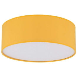 Φωτιστικό Οροφής - Πλαφονιέρα Nicola 10154 Φ38x14cm 4xE27 15W Yellow TK Lighting