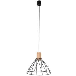 Φωτιστικό Οροφής Modesto 10156 29,5x29,5x165cm 1xGu10 10W Natural-Black TK Lighting