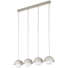 Φωτιστικό Οροφής - Ράγα Bono 10213 100x17x120cm 4xG9 8W Beige TK Lighting
