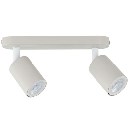 Φωτιστικό Οροφής - Σποτ Livia 10239 35x17,5x14cm 2xGu10 10W Beige TK Lighting