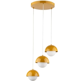 Φωτιστικό Οροφής Bono 10266 31,5x31,5x140cm 3xG9 8W Ochre TK Lighting