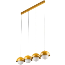 Φωτιστικό Οροφής - Ράγα Bono 10267 100x17x120cm 4xG9 8W Ochre TK Lighting