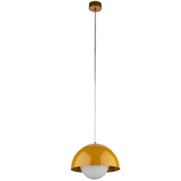 Φωτιστικό Οροφής Bono 10275 Φ27x160cm 1xE27 15W Ochre TK Lighting