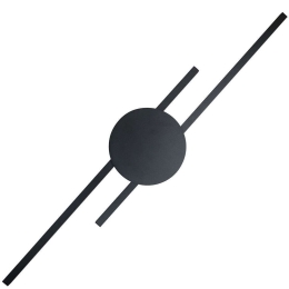 Φωτιστικό Τοίχου - Απλίκα Java 1367 17x4,2x86cm 2xLed 1570lm 24W 3000K Black TK Lighting