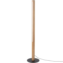 Φωτιστικό Δαπέδου Teo 1391 Φ30x120cm Led 36W Natural-Black TK Lighting