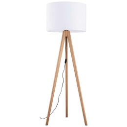 Φωτιστικό Δαπέδου Grand 16006 Φ50x145cm 1xE27 15W Natural-White TK Lighting