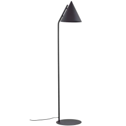 Φωτιστικό Δαπέδου Cono 16010 Φ30x143cm 1xE27 15W Black TK Lighting