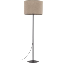 Φωτιστικό Δαπέδου Earth 16012 Φ50x165cm 1xE27 15W Natural-Black TK Lighting