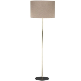 Φωτιστικό Δαπέδου Umberto 16035 Φ50x150cm 1xE27 15W Natural-Gold TK Lighting