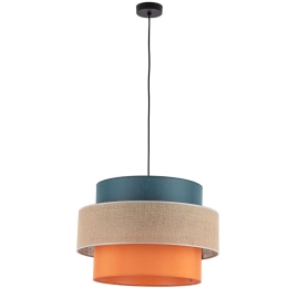 Φωτιστικό Οροφής Trio 2758 Φ50x160cm 1xE27 15W Multi-Blue TK Lighting