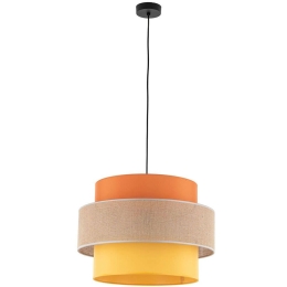 Φωτιστικό Οροφής Trio 2783 Φ50x160cm 1xE27 15W Multi-Yellow TK Lighting