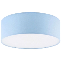Φωτιστικό Οροφής - Πλαφονιέρα Παιδική Rondo Kids 3229 Φ38x13cm 4xE27 15W Blue TK Lighting Ατσάλι,Πλαστικό