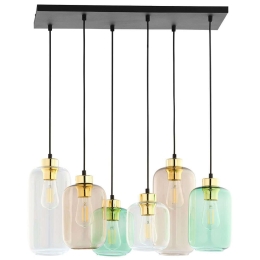 Φωτιστικό Οροφής - Ράγα Marco 3328 66x31x130cm 6xE27 15W Multi TK Lighting