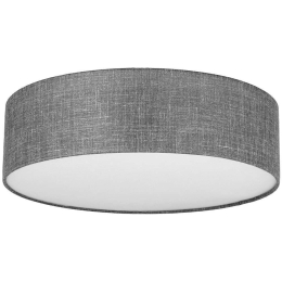 Φωτιστικό Οροφής - Πλαφονιέρα Earth 4661 Φ60x17cm 4xE27 15W Grey TK Lighting
