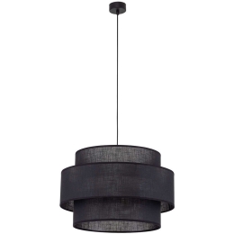 Φωτιστικό Οροφής Calisto 5099 Φ50x110cm 3xE27 15W Black TK Lighting