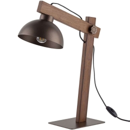 Φωτιστικό Επιτραπέζιο Oslo 5788 42x18x52cm 1xE27 15W Walnut-Brown TK Lighting