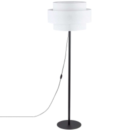 Φωτιστικό Δαπέδου Calisto 5894 Φ50x155cm 1xE27 15W Black-White TK Lighting