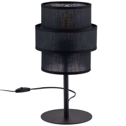 Φωτιστικό Επιτραπέζιο Calisto 5895 Φ20x38cm 1xE27 15W Black TK Lighting