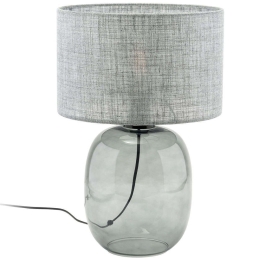 Φωτιστικό Επιτραπέζιο Melody 5987 Φ30x48cm 1xE27 15W Grey-Smoke TK Lighting