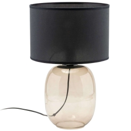Φωτιστικό Επιτραπέζιο Melody 5988 Φ30x48cm 1xE27 15W Topaz-Black TK Lighting