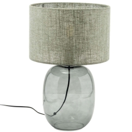 Φωτιστικό Επιτραπέζιο Melody 5989 Φ30x48cm 1xE27 15W Green-Smoke TK Lighting
