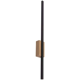 Φωτιστικό Τοίχου - Απλίκα Flash 6019 6x5,5x79cm Led 24W Natural-Black TK Lighting