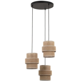 Φωτιστικό Οροφής Calisto 6098 45x45x145cm 3xE27 15W Natural TK Lighting