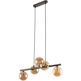 Φωτιστικό Οροφής - Ράγα Estera 6105 65x27x120cm 5xG9 6W Brown TK Lighting