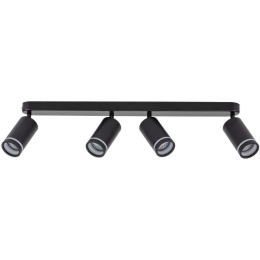 Φωτιστικό Οροφής - Σποτ Jet 6916 74x15cm 4xGu10 10W Black TK Lighting