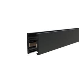 Μαγνητική Ράγα Mini Οροφής / Κρεμαστή TMS2MB 24V DC 2Μ Black Aca