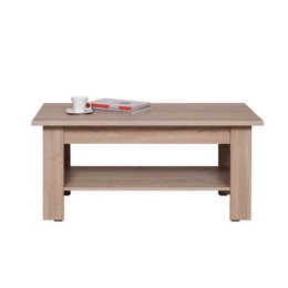 Τραπεζάκι Σαλονιού Dina Sonoma 80X80X48 cm TO-DINATABLE80 Μελαμίνη
