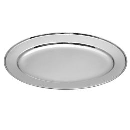 Πιατέλα Οβάλ UR40652500 25cm Inox Max Home Ανοξείδωτο Ατσάλι