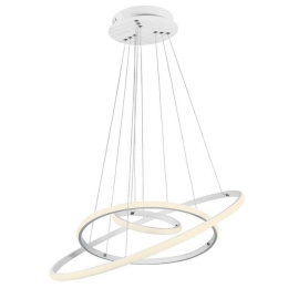 Φωτιστικό Οροφής Κρεμαστό Thales LED 58W 4000K IP20 60x150cm Silver Metanor