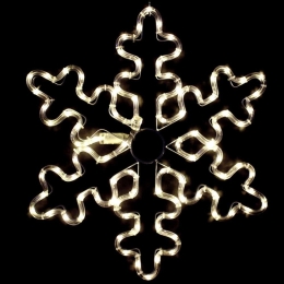 Φωτοσωλήνας Snowflake 96 Led XSNOWBLEDWW56 56+150cm 16,8W Clear Aca