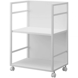Τρόλεϊ - Ραφιέρα Κουζίνας YMZK4810 42x32x60cm White Yamazaki Ανοξείδωτο Ατσάλι,Nylon